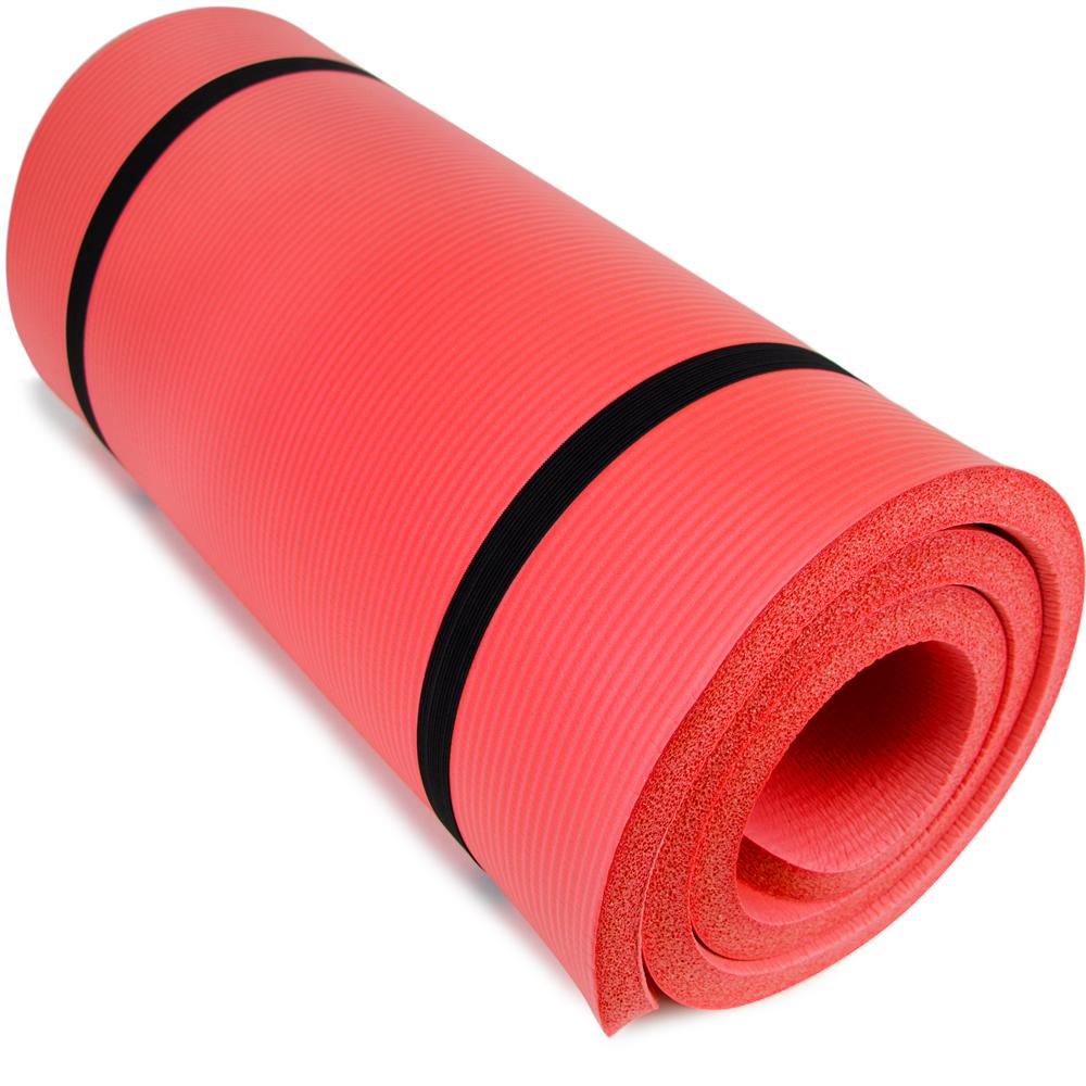 Ultra Thick 1" Yoga Cloud, Red