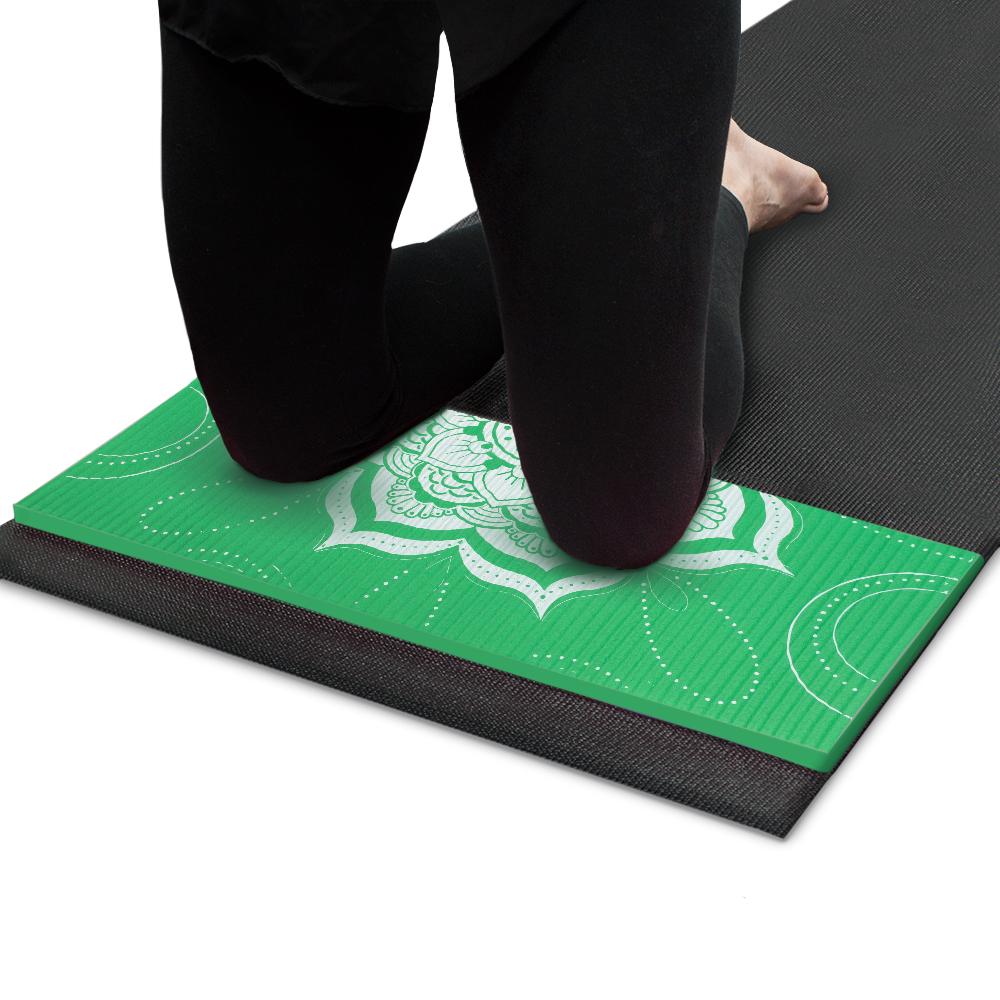 Chakra Art Yoga Knee Pad, Meadow