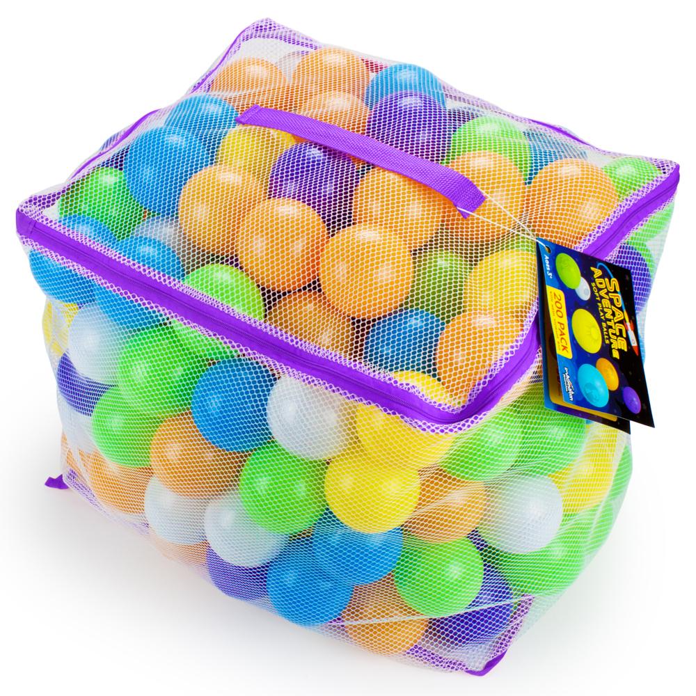 Space Adventure Soft Play Balls, 200-pack