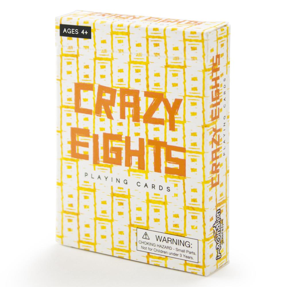 Crazy Eights Illustrated Card Game