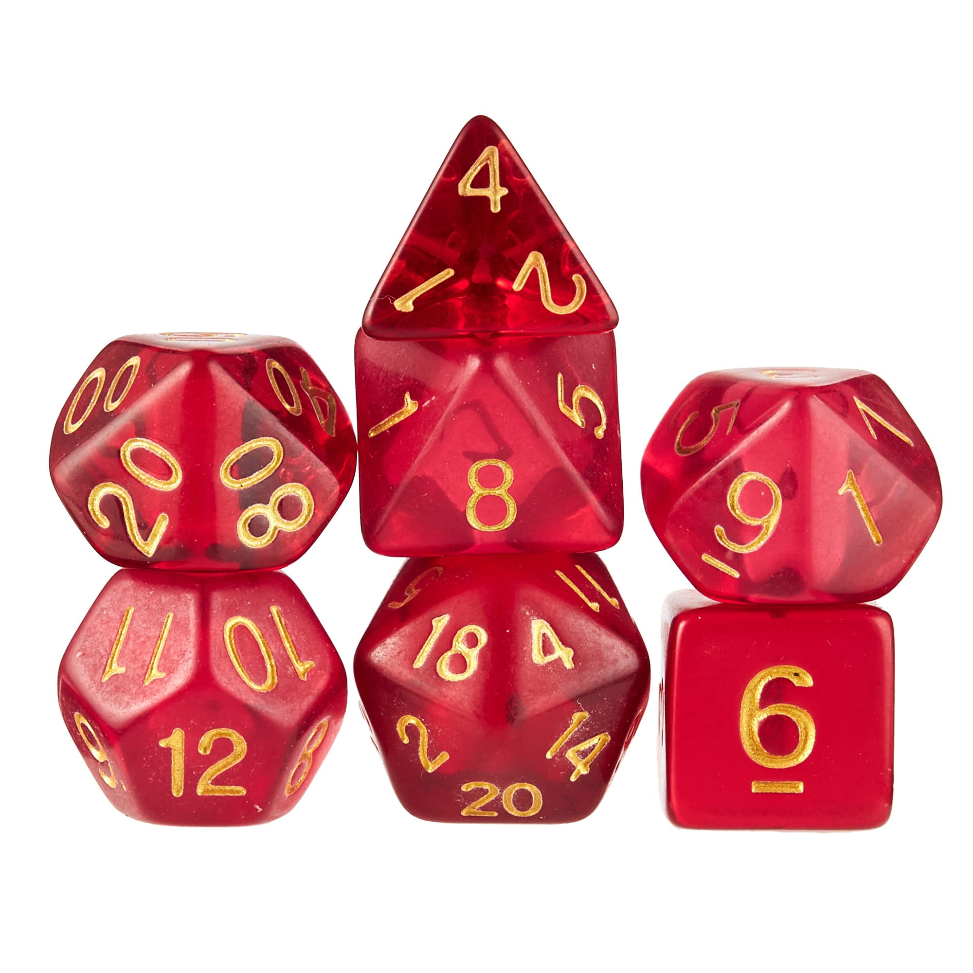 Wiz Dice Series III: Polyhedral Dice Set, Blood Lust