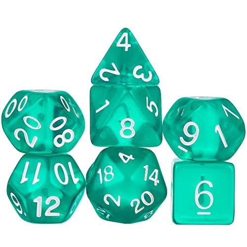 Wiz Dice Series II: Polyhedral Dice Set, Cloud Drop