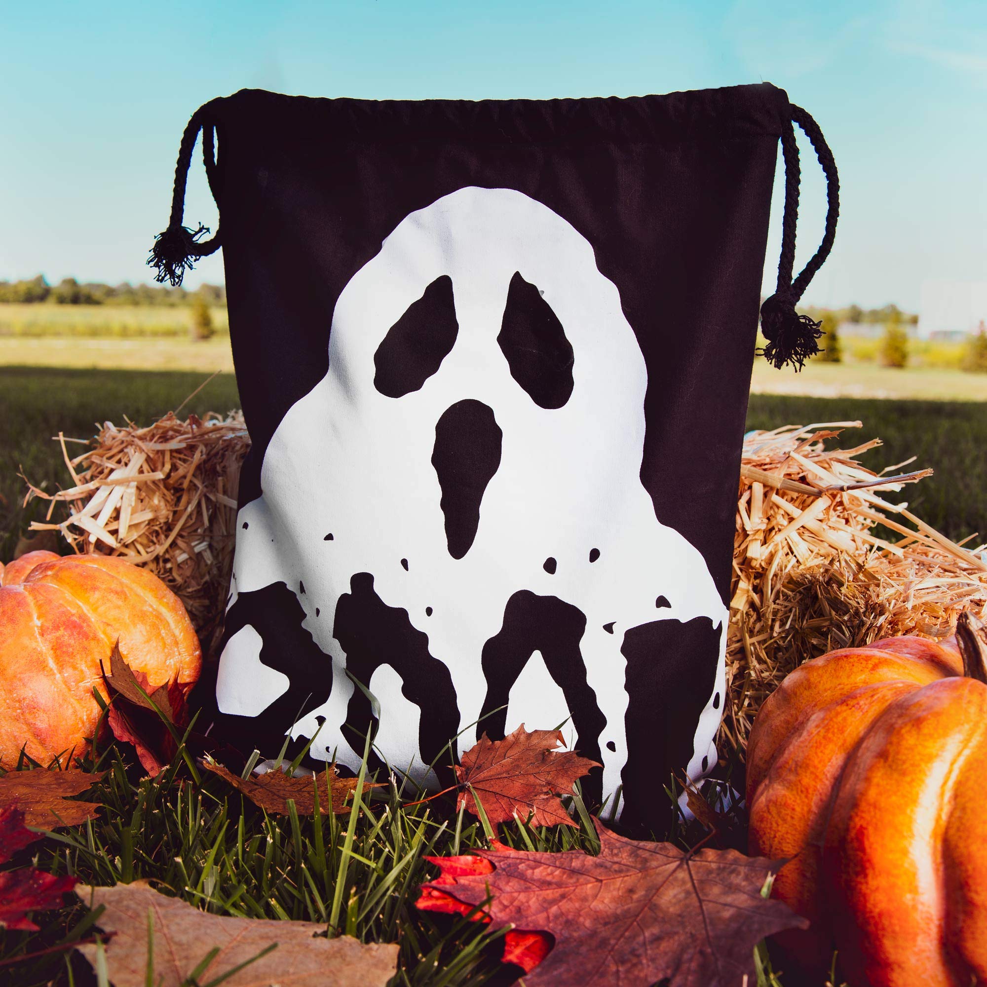 Boo! Canvas Trick or Treat Bag