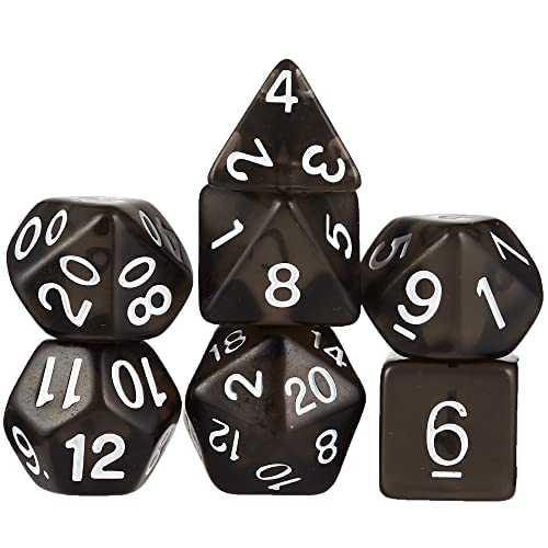 Wiz Dice Series II: Polyhedral Dice Set, Drowskin