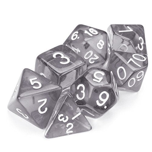 Wiz Dice Series II: Polyhedral Dice Set, Drowskin