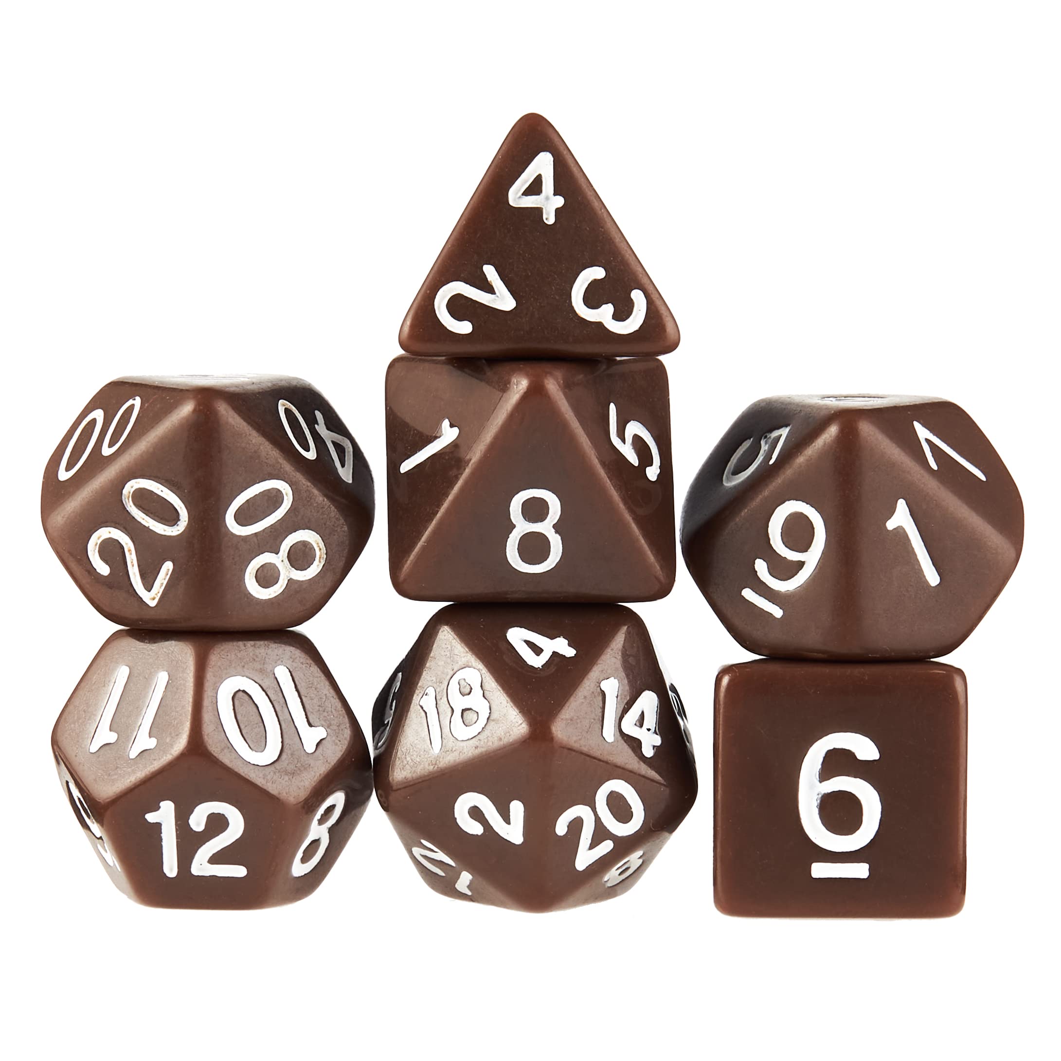 Wiz Dice Series III: Polyhedral Dice Set, Enchanted Clay