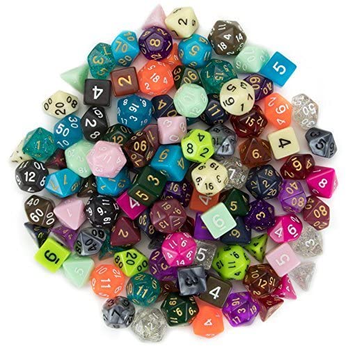 Wiz Dice Series III: Random 100+ Polyhedral Dice