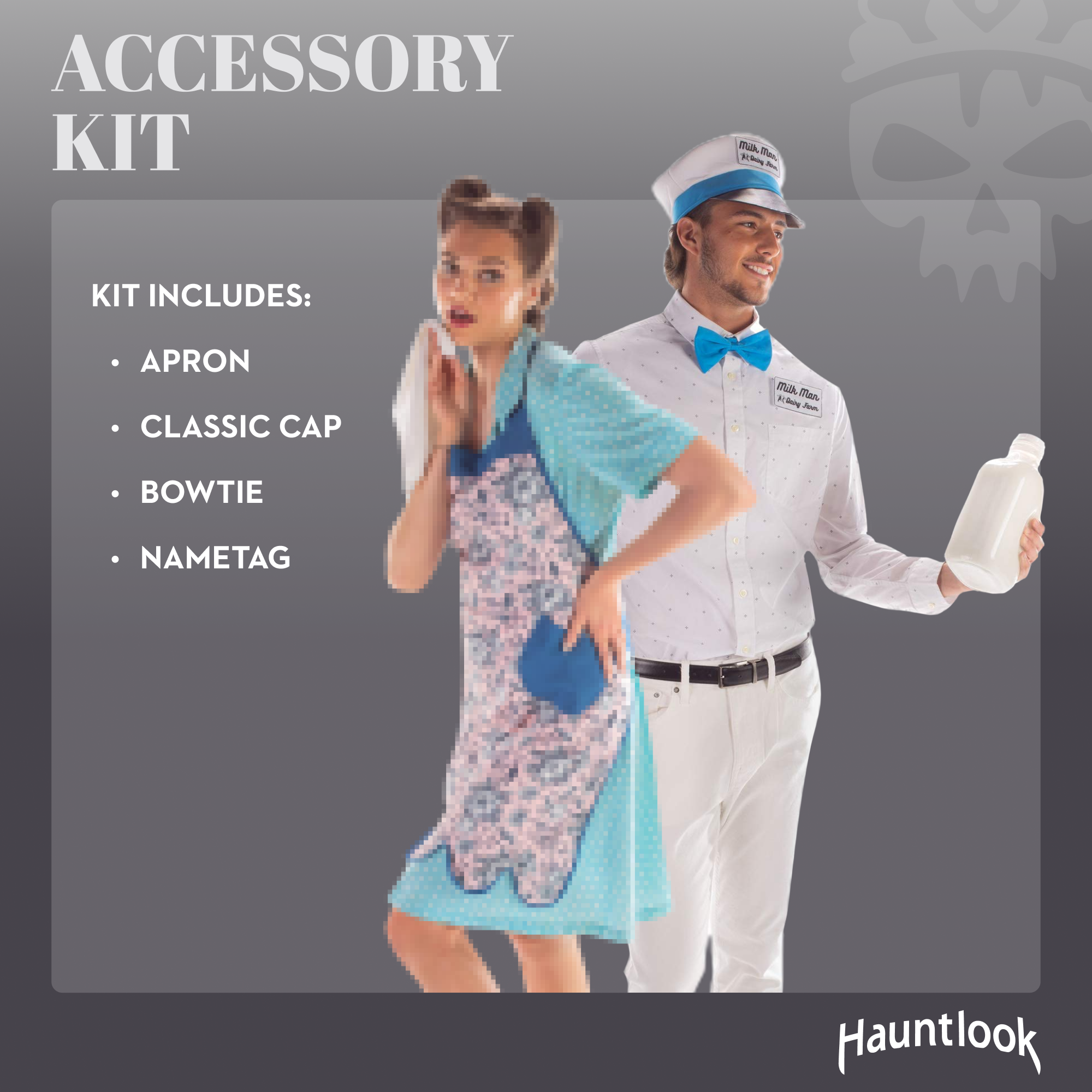 Milkman & 50s Housewife Couple's Costume