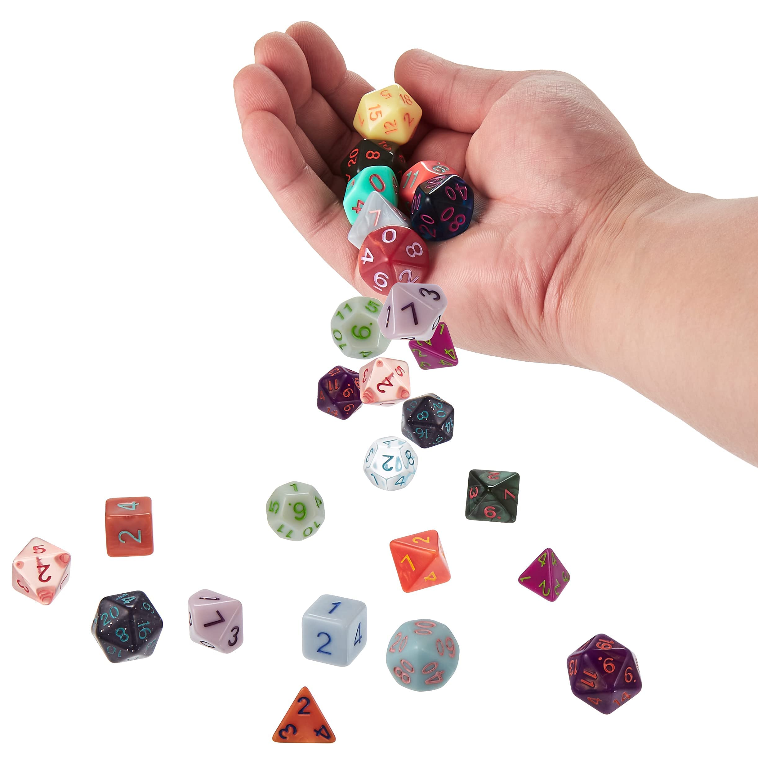 Wiz Dice Series IV: Polyhedral Dice Set, Kingfisher