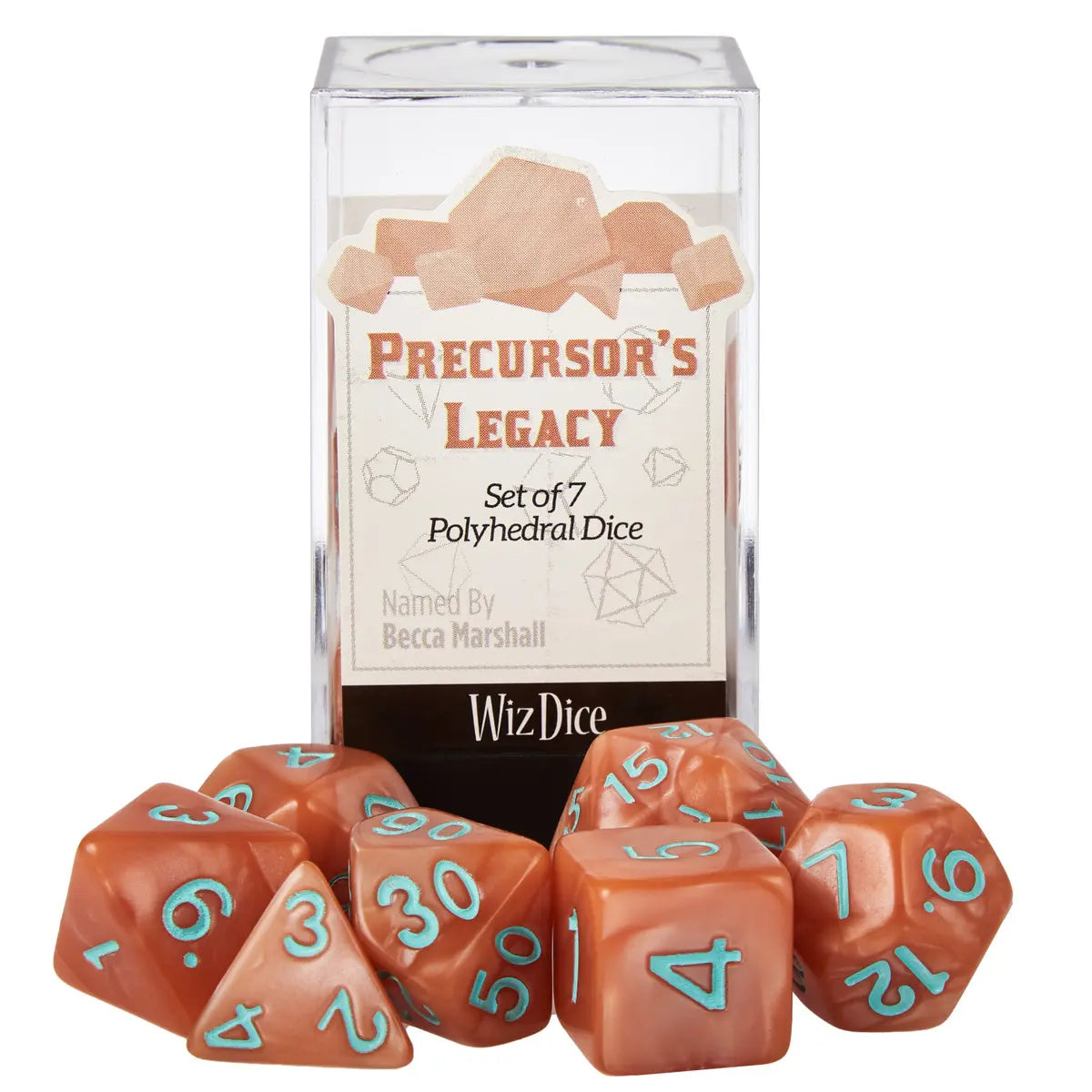 Wiz Dice Series IV: Polyhedral Dice Set, Precursor's Legacy