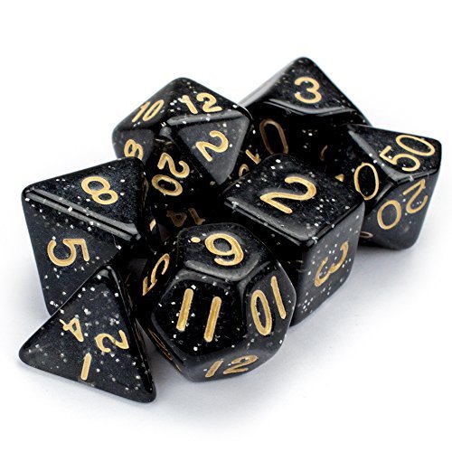 Wiz Dice Series II: Polyhedral Dice Set, Stardust