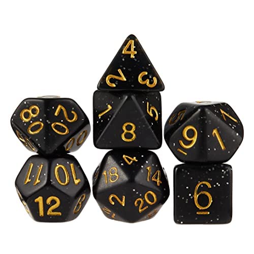 Wiz Dice Series II: Polyhedral Dice Set, Stardust